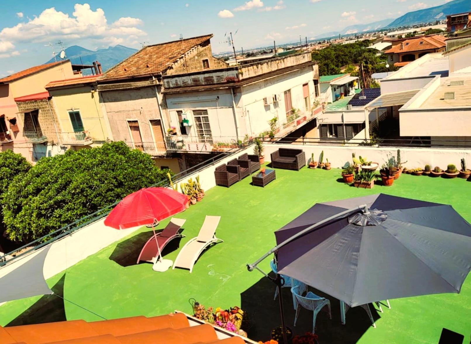 Palazzo Di Donna Panoramic Terraces And Private Parking Strategic To Amalfi Coast, Pompei, Napoli Villa Sant'Egidio del Monte Albino Eksteriør billede