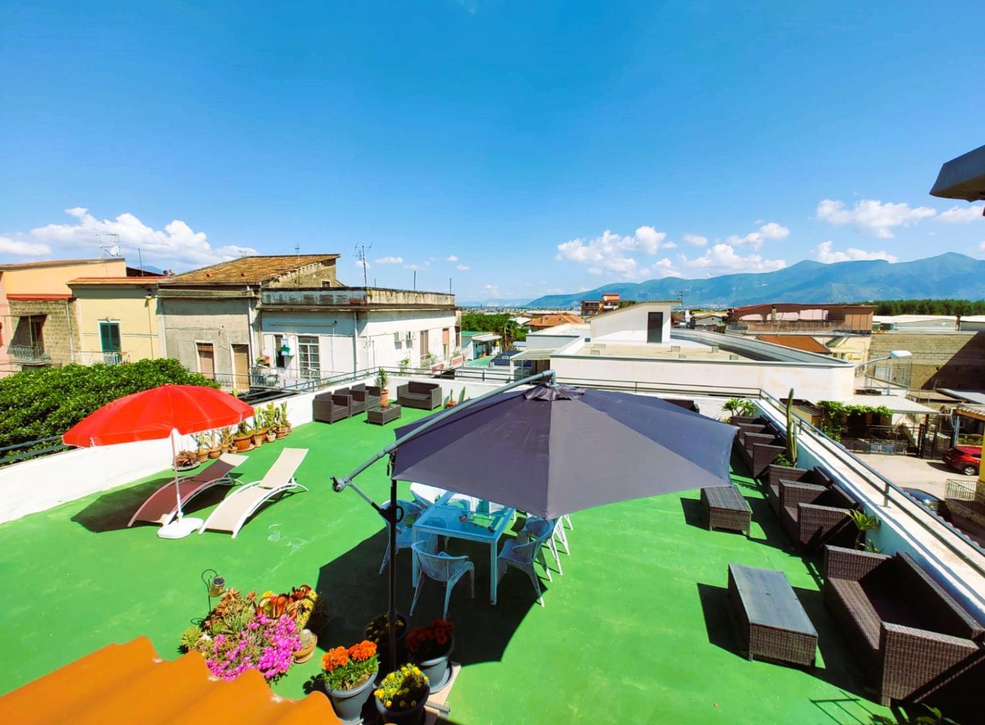 Palazzo Di Donna Panoramic Terraces And Private Parking Strategic To Amalfi Coast, Pompei, Napoli Villa Sant'Egidio del Monte Albino Eksteriør billede